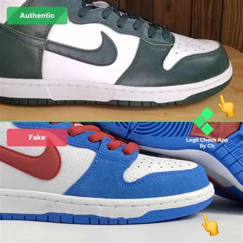 how to tell if nike dunks are fake.